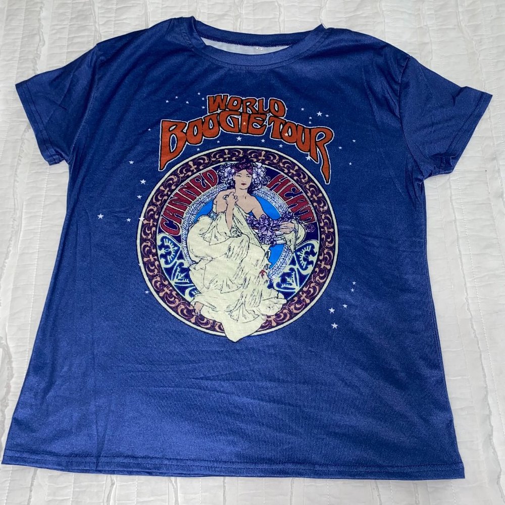 World Bougie Tour graphic t